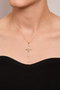 Heliophilia Silver CK9943 Collar Dorado de Metal